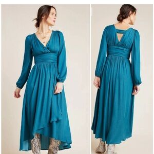 Anthropologie Gwendolyn Maxi dress 6